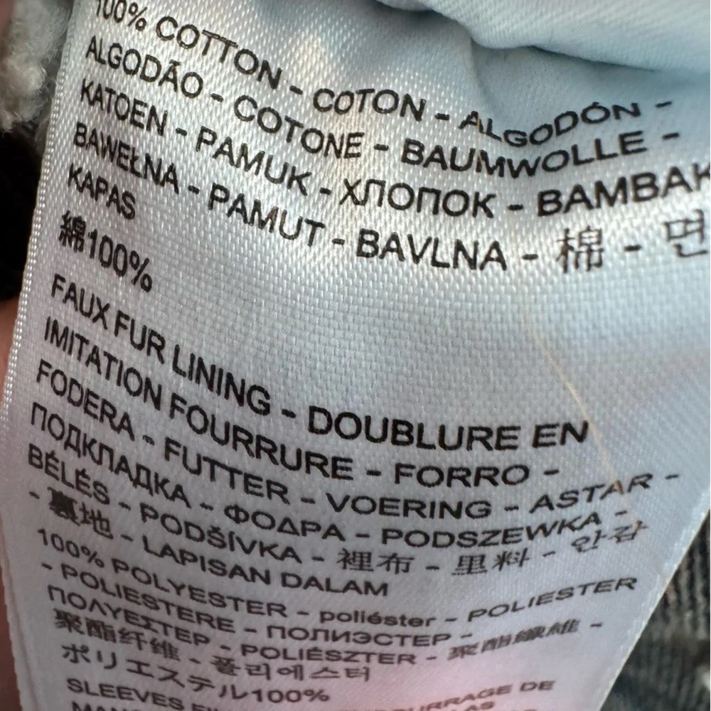 Levi's Blue Denim Sherpa Jacket - Picture 7 of 16